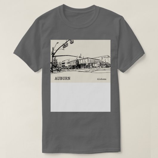 Auburn Alabama TShirt 1 (Design voorkant)