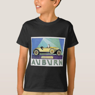 Auburn automatische reclame t-shirt