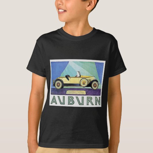 Auburn  automatische reclame t-shirt (Voorkant)