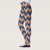 Auburn Chevron Leggings (Links)