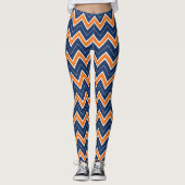 Auburn Chevron Leggings (Voorkant)