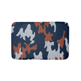 Auburn Deep-South Tiger Spirit Camo Badmat
