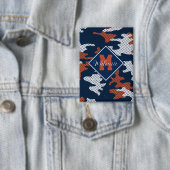Auburn Deep-South Tiger Spirit Camo Button (Insitu)