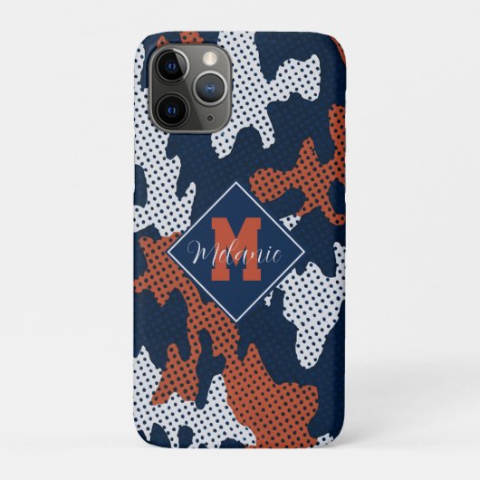 Auburn Deep-South Tiger Spirit Camo Case-Mate iPhone Case (Achterkant)