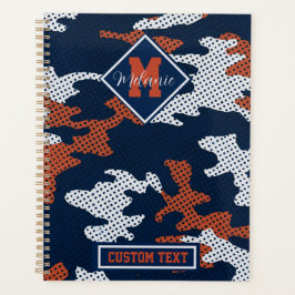 Auburn Deep-South Tiger Spirit Camo Planner