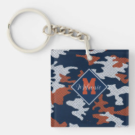 Auburn Deep-South Tiger Spirit Camo Sleutelhanger