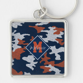 Auburn Deep-South Tiger Spirit Camo Sleutelhanger