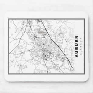 Auburn Kaart Muismat