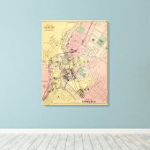 Auburn, Lewiston Canvas Afdruk (Insitu (Houten vloer))