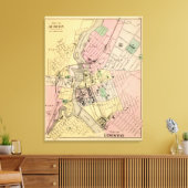 Auburn, Lewiston Canvas Afdruk (Insitu (Woonkamer))