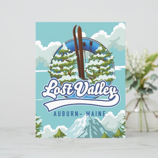Auburn, Maine, Lost valley ski (Staand voorkant)