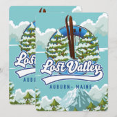 Auburn, Maine, Lost valley ski (Voorkant / Achterkant)