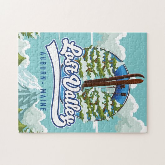 Auburn, Maine, Lost valley ski Legpuzzel (Horizontaal)