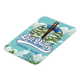 Auburn, Maine, Lost valley ski Magneet