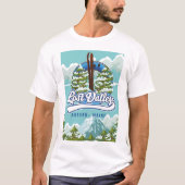 Auburn, Maine, Lost valley ski T-shirt (Voorkant)
