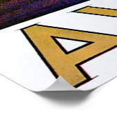 Auburn ~  motorrijtuigenreclame poster (Hoek)