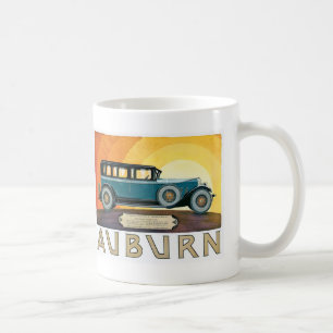 Auburn Motors Sunburst Ad Koffiemok