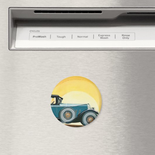  Auburn Motors Sunburst Ad Magneet (Insitu (Vaatwasser))