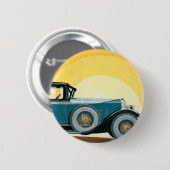  Auburn Motors Sunburst Ad Ronde Button 5,7 Cm (Voorkant /achterkant)