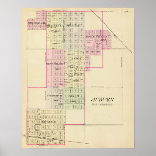 Auburn, Nebraska Poster