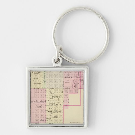 Auburn, Nebraska Sleutelhanger (Voorkant)