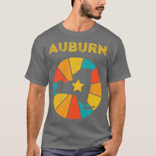 Auburn New York Vintage Verdrietig Souvenir 1 T-shirt