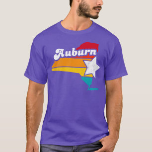 Auburn New York Vintage Verdrietig Souvenir 2 T-shirt