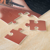 Auburn Queen Sinaasappel Bruin Haar Zwart Melanine Legpuzzel (Zijkant)