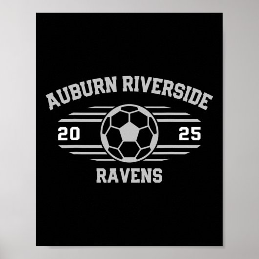 Auburn Riverside Ravens Voetbal Byll 2025 Poster (Voorkant)