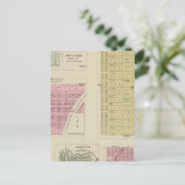 Auburn, Silver Lake, Kilmer en Richland, Kansas Briefkaart (Staand voorkant)