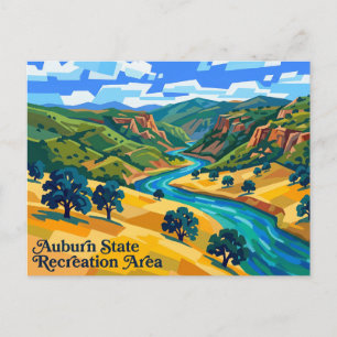 Auburn State Recreation Area Californië Briefkaart
