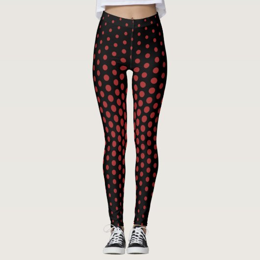 Auburn Techno Dot Pattern Leggings (Voorkant)