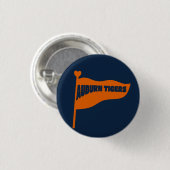 AUBURN TIGERS KNOP RONDE BUTTON 3,2 CM (Voorkant /achterkant)