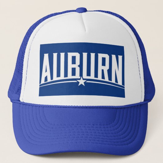 Auburn Trucker Hat Trucker Pet (Voorkant)