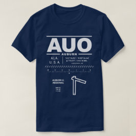 Auburn U. Regional Airport AUO T-shirt