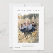 Auburn Universiteit | Vakantiepatroon Feestdagenkaart (Achterkant)