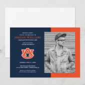 Auburn University | Aankomende afgestudeerde Aankondiging (Voorkant / Achterkant)