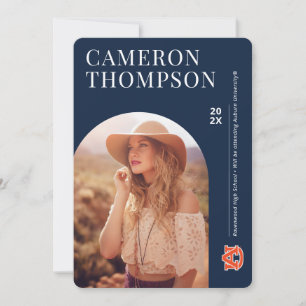 Auburn University   Aankomende afgestudeerde Kaart