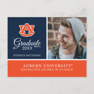 Auburn University   Afstuderen Aankondigingskaart