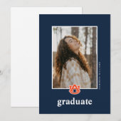Auburn University Afstuderen – Auburn Tigers Aankondiging (Voorkant / Achterkant)