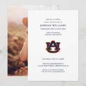 Auburn University Afstuderen | Auburn Tigers Aankondiging (Voorkant / Achterkant)