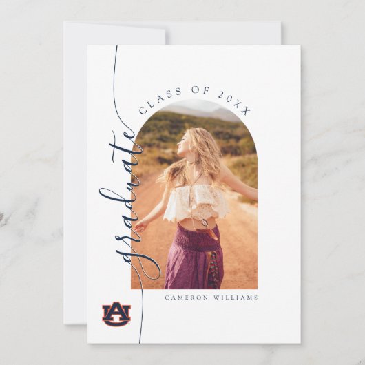 Auburn University Afstuderen – Auburn Tigers Aankondiging (Voorkant)