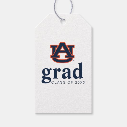 Auburn University Afstuderen | Auburn Tigers Cadeaulabel (Voorkant)