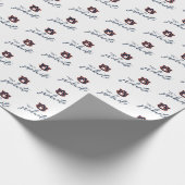 Auburn University Afstuderen | Auburn Tigers Cadeaupapier (Hoek)