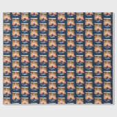 Auburn University Afstuderen | Auburn Tigers Cadeaupapier (Vlak)