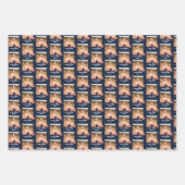 Auburn University Afstuderen | Auburn Tigers Inpakpapier Vel (Voorkant 3)