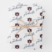 Auburn University Afstuderen | Auburn Tigers Inpakpapier Vel (In situ)