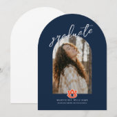 Auburn University Afstuderen | Auburn Tigers Kaart (Voorkant / Achterkant)