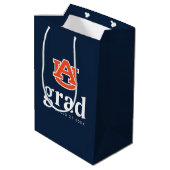 Auburn University Afstuderen – Auburn Tigers Medium Cadeauzakje (Achterkant Gekanteld)