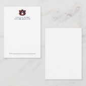 Auburn University Afstuderen | Auburn Tigers Notitiekaartje (Voorkant / Achterkant)